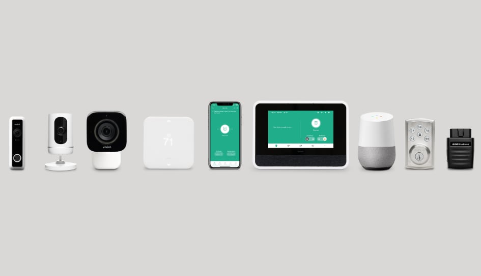Vivint home security product line in Palm Springs